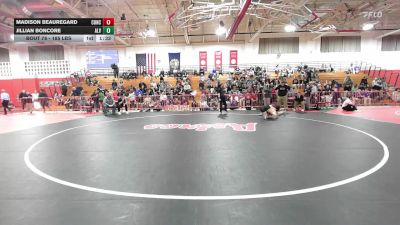 185 lbs Final - Madison Beauregard, Concord vs Jillian Boncore, Alvirne