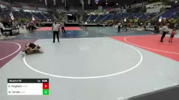 132 lbs Round Of 16 - Eddie Hughart, Team Kansas vs Noah Torres, BlackCat WC