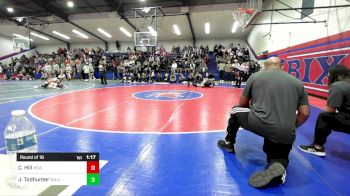 120 lbs Round Of 16 - C. Hill, McAlester High School Girls vs Jordyn Todhunter, Broken Arrow Girls