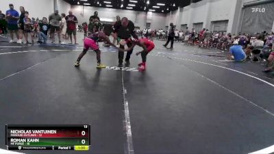 65 lbs Semis (4 Team) - Nicholas VanTuinen, Missouri Outlaws vs Roman Kahn, MF Purge