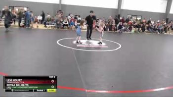 39-43 lbs Round 3 - Lexi Houtz, Thurston Mat Club vs Petra Baublits, CNWC Concede Nothing Wrestling Club