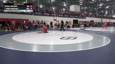 65 kg Champ. Rd Of 16 - Daniel Miranda, Southwest Wrestling Club vs Drew Heethuis, NJRTC