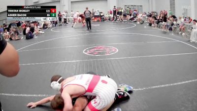 157 lbs Round 4 (6 Team) - Asher Bacon, Mat Assassins vs Tristan Mobley, C2X Academy