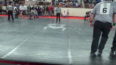 45_G lbs Quarterfinal - Callie Brannon, Danville vs Quinn Brink, Punxsutawney