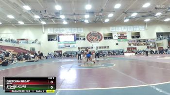 126 lbs Cons. Round 3 - Sydnee Azure, LaGrande vs Gretchan Begay, Nampa