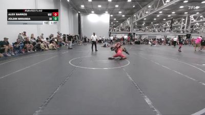 150 lbs Round 2 (6 Team) - Joldin Miranda, Dayton Bandits vs Alex Barros, Whitted Trained