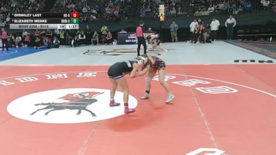 Semifinal - Brinkley Last, Battle Creek vs Elizabeth Menke, Bridgeport