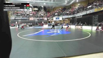 115 lbs Cons. Round 1 - Ava Thumann, Belleville-Republic County HS vs Keighyn Dombroski, Ellinwood HS
