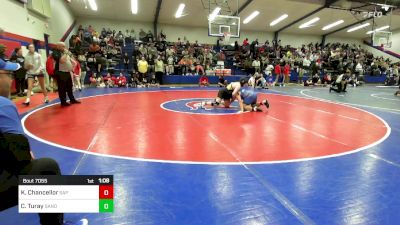 165 lbs Rr Rnd 2 - Kinnlee Chancellor, Sapulpa vs Cailey Turay, Sand Springs JH (SS)