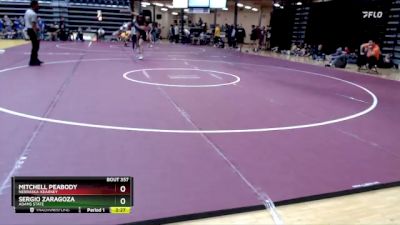 184 lbs Cons. Round 3 - Sergio Zaragoza, Adams State vs Mitchell Peabody, Nebraska-Kearney