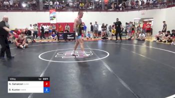 125 kg Final - Nicholas Sahakian, Sunkist Kids Monster Garage vs Ben Kueter, Hawkeye Wrestling Club