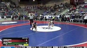 5A 126 lbs Quarterfinal - Micah West, Sheridan vs Jarod Pace, Greenwood