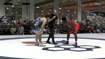 97 lbs Champ. Round 2 - Massoma Endene, Burg Training Center vs Anthony Edson, All Navy Wrestling