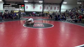 175 lbs 1st Place Match - Kyler Crow, Mediapolis vs Adrian Perez-Hall, Burlington