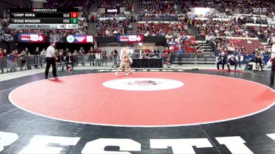 1st Place Match - Cody Kuka, Glasgow vs Ryan Wiggins, Forsyth