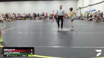 92 lbs Round 2 - Drew Miller, Great Bridge vs David Holubowicz, Mat Psycho