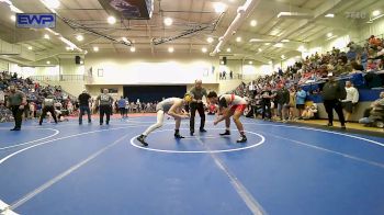 140 lbs Semifinal - Anthony Adame, Sallisaw Takedown Club vs Kayden Worthington, Keystone Kids Wrestling Club