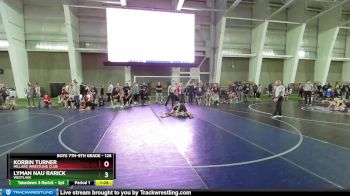 126 lbs Cons. Round 5 - Korbin Turner, Millard Wrestling Club vs Lyman Nau Rarick, Westlake