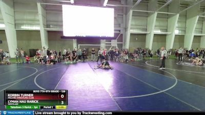 126 lbs Cons. Round 5 - Korbin Turner, Millard Wrestling Club vs Lyman Nau Rarick, Westlake