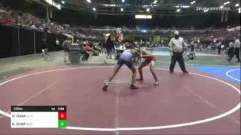 109 lbs Round Of 16 - Garett Hicks, Alpha Dawg vs Ernest Grant, Rebel Wrestling Club