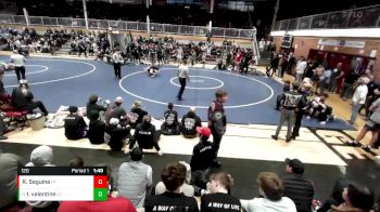 120 lbs 5th Place Match - Troy Valentine, Lake Stevens vs Rider Seguine, Post Falls