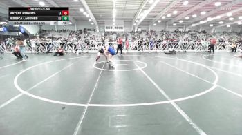 138 lbs Consi Of 16 #1 - Baylee Rogers, LA vs Jessica Lagunes, NJ