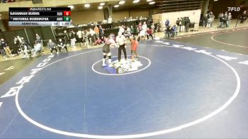 145 lbs Semifinal - Viktoriia Rodnikova, Unattached vs Savannah Burns, Bolingbrook