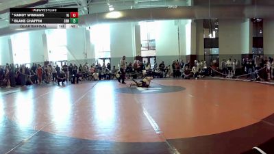 92 lbs Quarterfinal - Blake Chaffin, Staunton River Wrestling Club vs Randy Winnans, VA Elite