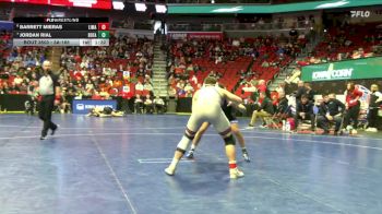 3A-165 lbs Cons. Round 4 - Barrett Mieras, Linn-Mar vs Jordan Rial, Bondurant-Farrar