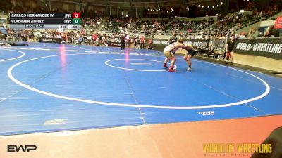2nd Place - Carlos Hernandez IV, Junior Flyers Wrestling Club vs Vladimer Alirez, Top Notch Wrestling Club