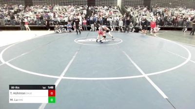 96-I lbs Round Of 16 - Tyler Hohlman, East Meadow Jets vs Max Lu, Haverford Middle School