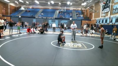 102-110 lbs Round 3 - Benson Kirton, Hook Em W.C vs Tatum Berry, Syracuse Titans Wrestling
