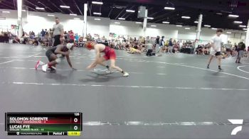 126 lbs Round 3 (4 Team) - Lucas Fye, Steller Trained Black vs Solomon Soriente, Este Built Underground