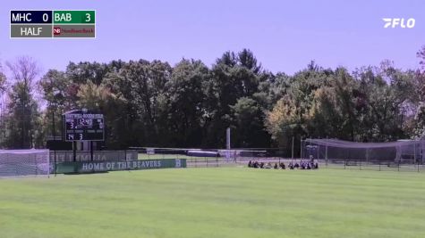 Replay: Mount Holyoke vs Babson | Oct 12 @ 11 AM