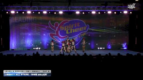Liberty All Stars - Miss Major [2026 L4 Senior - D2 - Small Day 2] 2026 Spirit Cheer Grand Nationals
