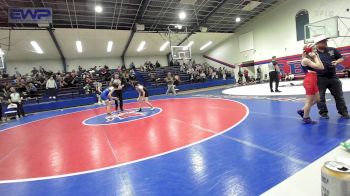 102 lbs Rr Rnd 3 - Claire McDougal, Broken Arrow vs Elliot Lytle, Bixby Girls