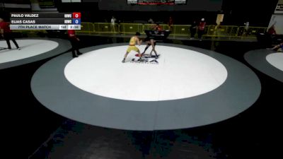 61 lbs 1st Place Match - Paulo Valdez, High Desert Wrestling Club vs Elias Casas, High Desert Wrestling Club