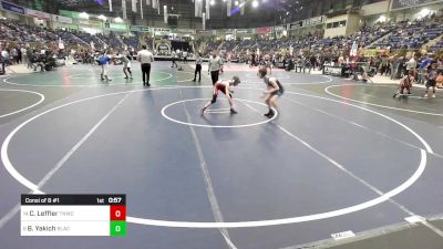 80 lbs Consi Of 8 #1 - Case Leffler, Tnwc vs Brayden Yakich, Black Fox Academy