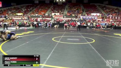 4A 190 lbs Quarterfinal - Jack Harvey, Baldwin vs Mack Morin, Winfield