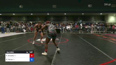 124 lbs Round Of 64 - Kamilah Brooks, NC vs Brooklyn Perez, AZ