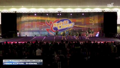 Venom Allstars - Sharkies [2025 L3 Youth - Flex - D2 Day 2] 2025 Spirit Cheer Dance Grand Nationals & Cheer Nationals