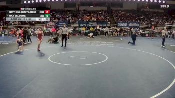 D 1 120 lbs Quarterfinal - Matthew Graffagnini, Brother Martin vs Max Belsome, Jesuit