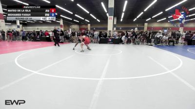 138 lbs Round Of 64 - Mateo De La Isla, Jflo Trained vs Mohamed Farah, Spartan Mat Club