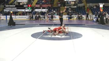 106 lbs Semifinal - Sam Winship, Central Catholic vs Lawson Giove, Whitman-Hanson
