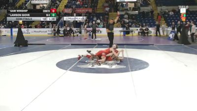 106 lbs Semifinal - Sam Winship, Central Catholic vs Lawson Giove, Whitman-Hanson