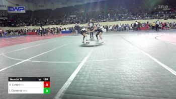 100 lbs Round Of 16 - Victoria Limon, Stilwell vs Iris Cisneros, Skiatook Bulldog Wrestling