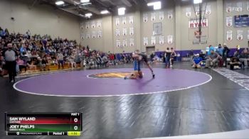 138 lbs Champ. Round 2 - Joey Phelps, Green Hills vs Sam Wyland, Eastside