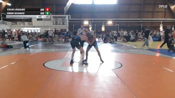 130 lbs 7th Place - Colin Logalbo, Journeymen vs Drew Schiavo, Journeymen