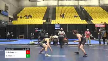 160 lbs Prelims - Elijah Holiday, Unattached 28 vs Shawn Miller, Unattached 97