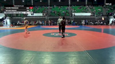 1A-4A 106 Quarterfinal - Julien Freeman, Deshler vs Myles Bailey, Piedmont